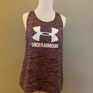 Under Armour Girls YXL Heatgear Deep Armhole Tank